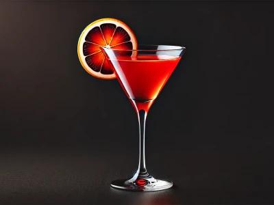 Blood Orange Martini
